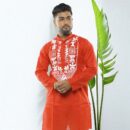 Ethnic Elegance Red Punjabi